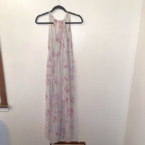 TORRID A-Line Floral White Maxi Dress, 0